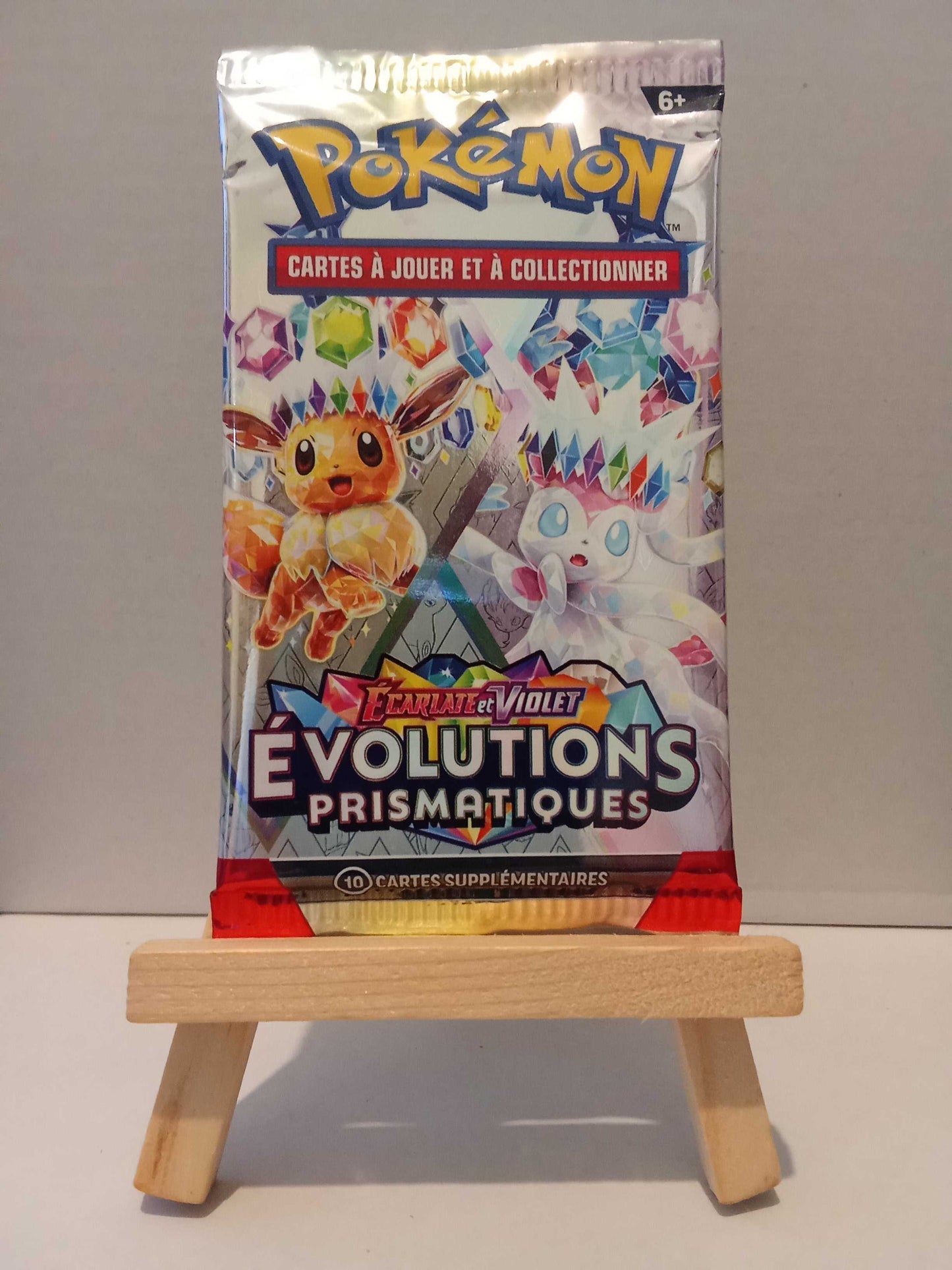 1 Booster Pokémon évolutions Prismatiques EV8.5