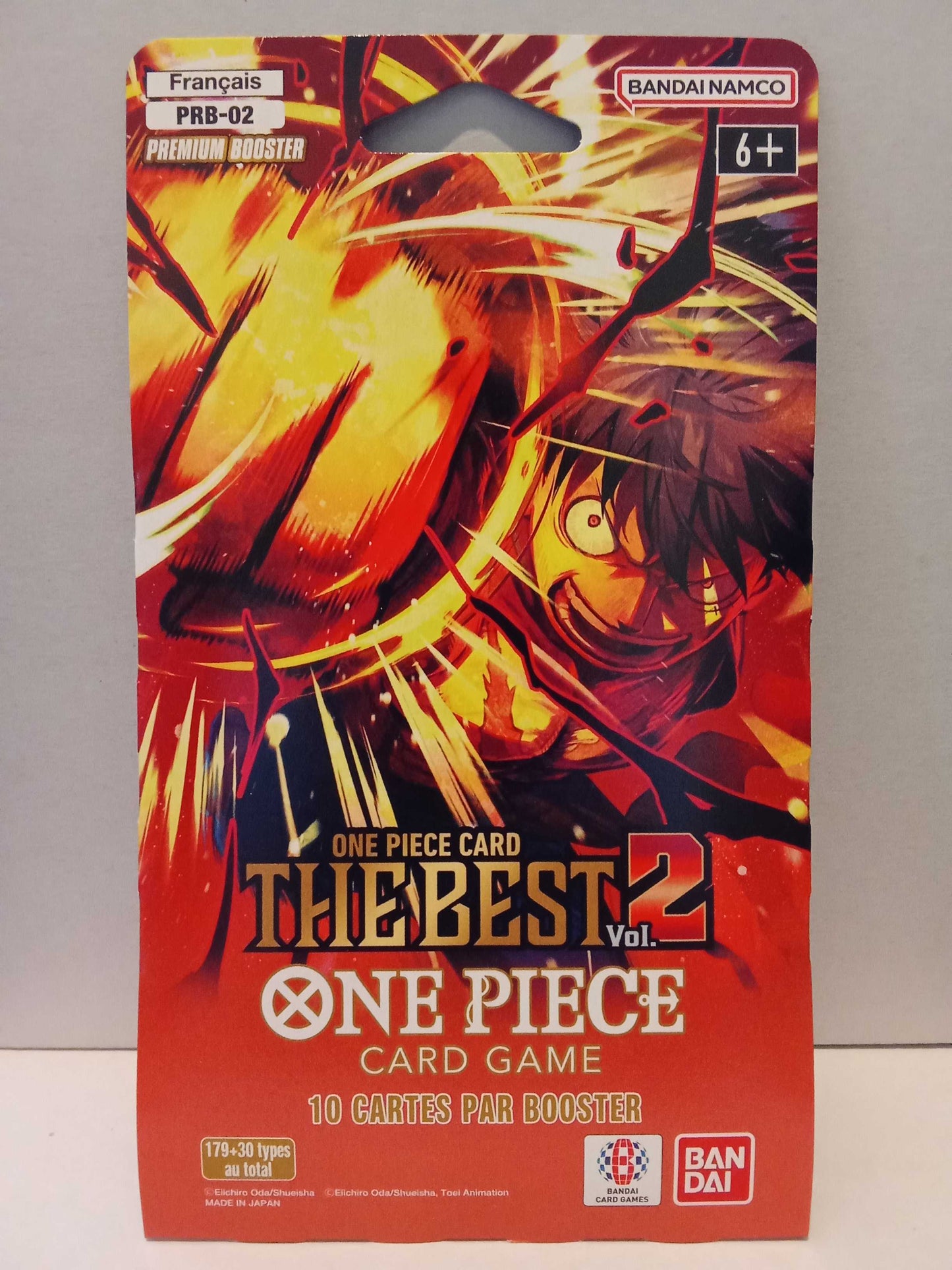 1 Booster Blister carton One piece OP02 The Best