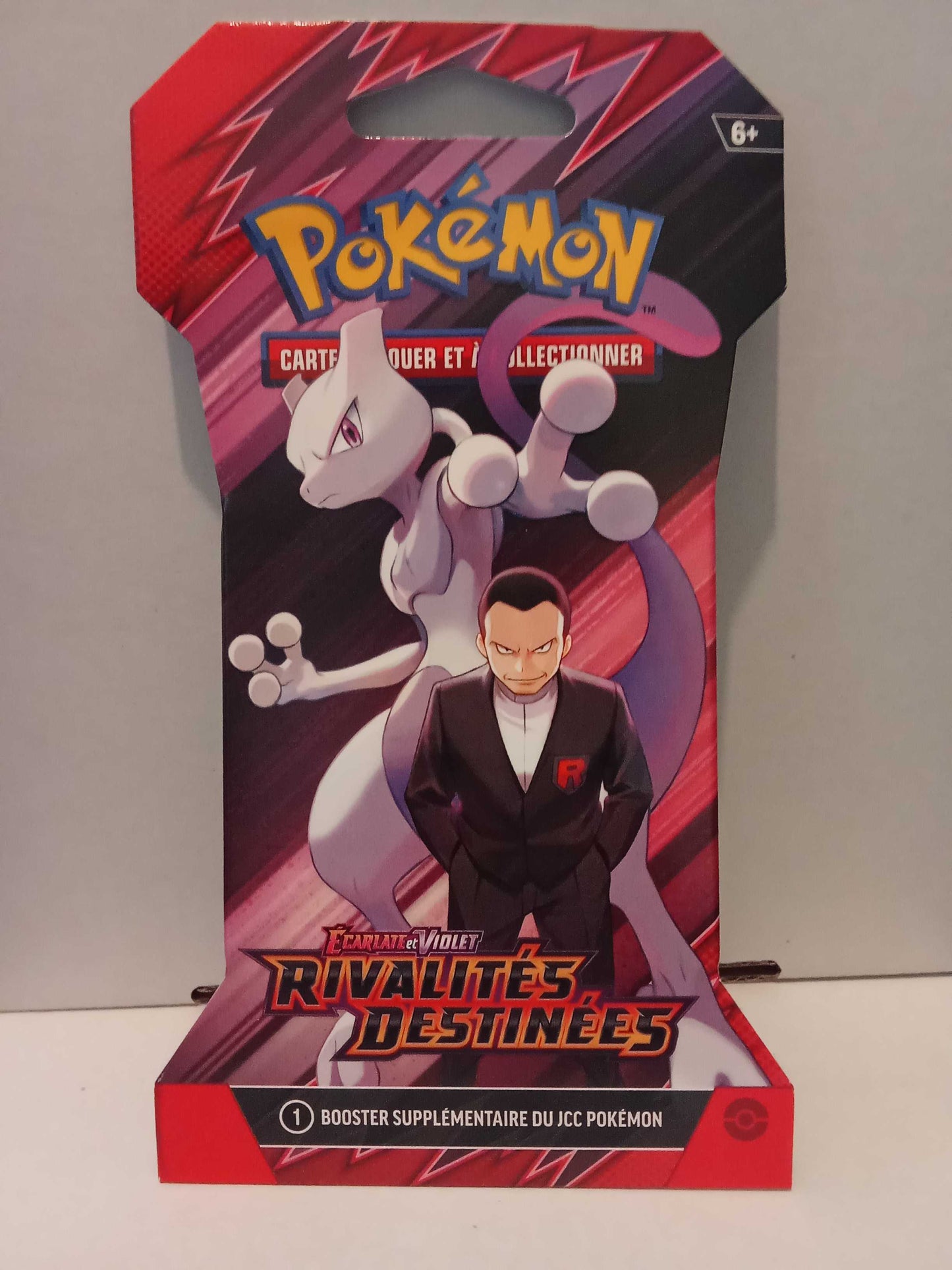 1 Booster Blister carton Pokémon Rivalités Déstinées EV10