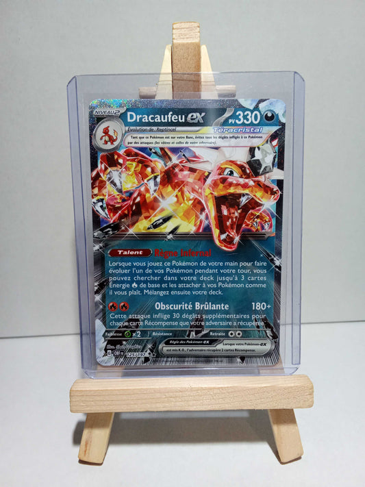 Dracaufeu EX 125/197 Flammes Obsidiennes EV03 FR