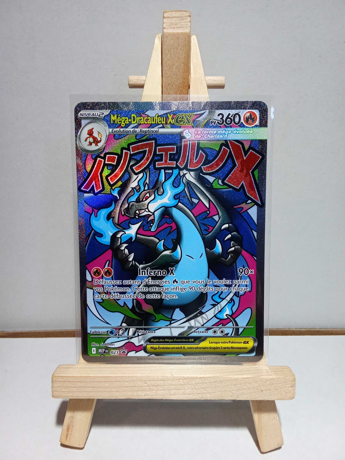 Méga-Dracaufeu X EX FA MEP 023 FR