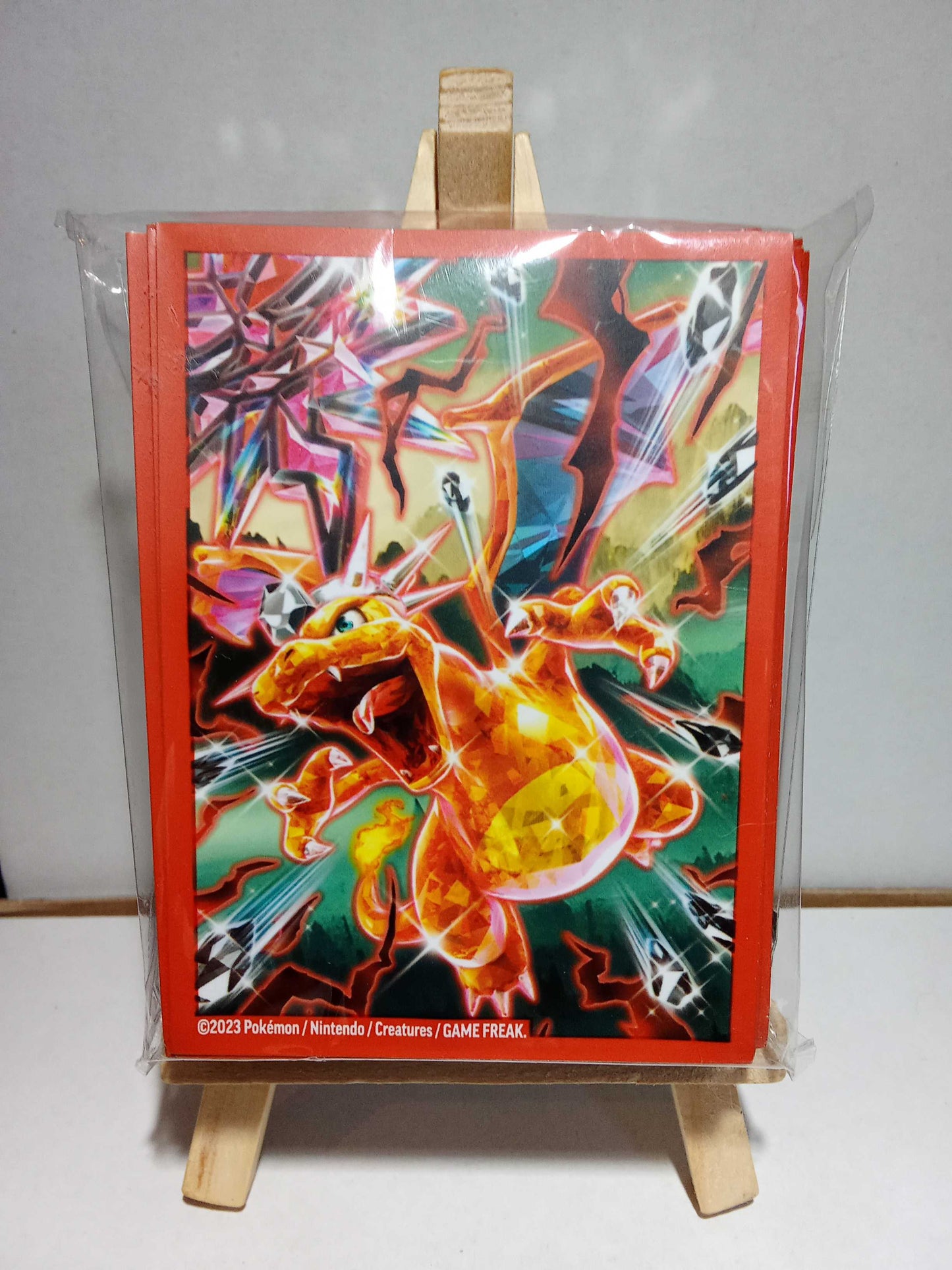 1 paquet de 65 sleeves Dracaufeu ex téra