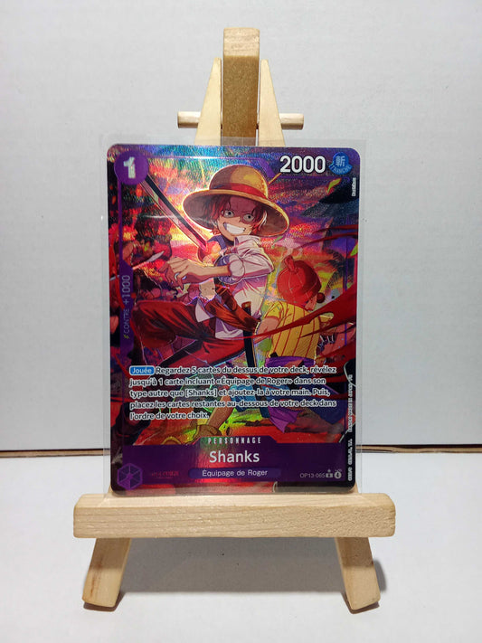 Shanks OP13-065 Rare ALT ONE PIECE FR