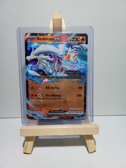 Reshiram EX STAMP 030/159 Aventures Ensemble EV09 FR