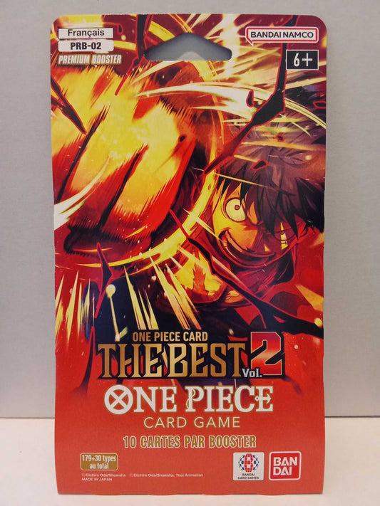 1 Booster Blister carton One piece OP02 The Best